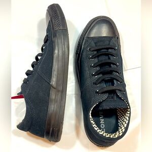 Converse All Star ALL BLACK Sneakers, Shoes Size 9 USA Shoes, LOW TOPS, 40 Euro